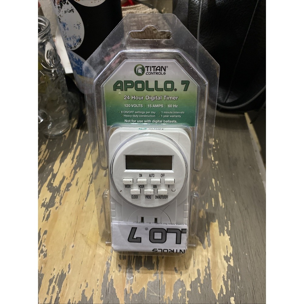 Titan‎ Controls Apollo 7 Digital Timer One Outlet, Model #734112